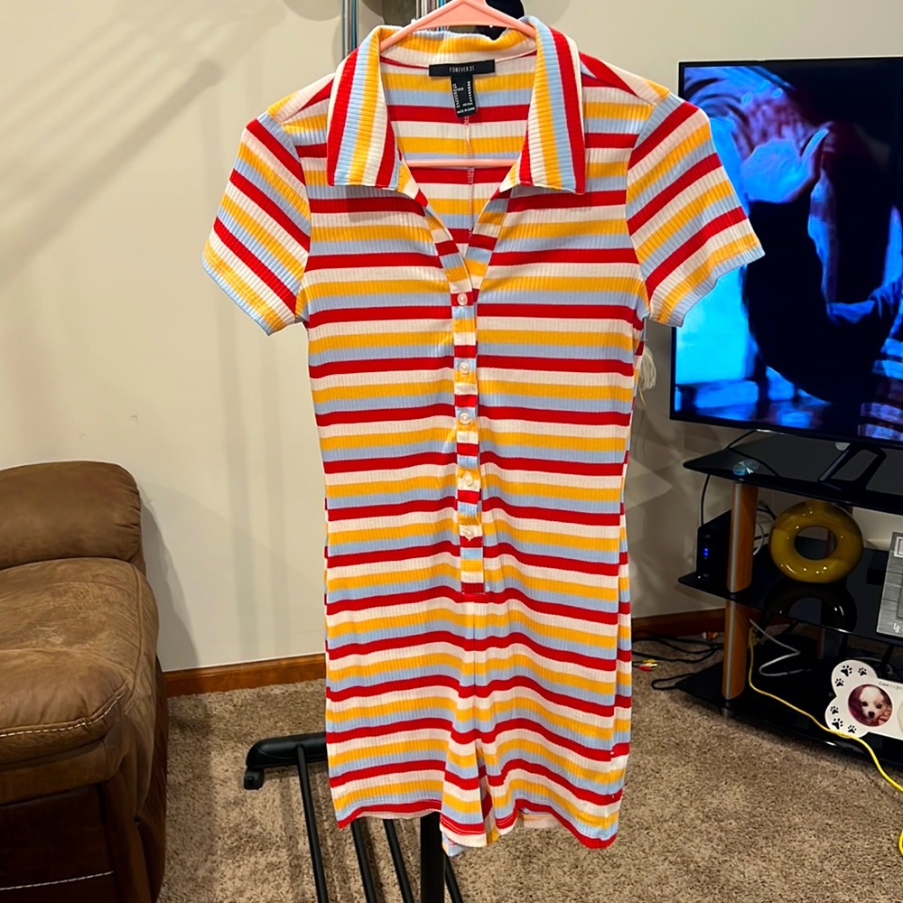 Multi Striped Romper